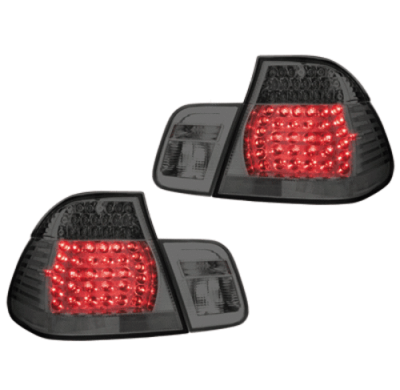 Pilotos Traseros Led Bmw E46 Lim. 98-01_Ahumado 4 Piezas
