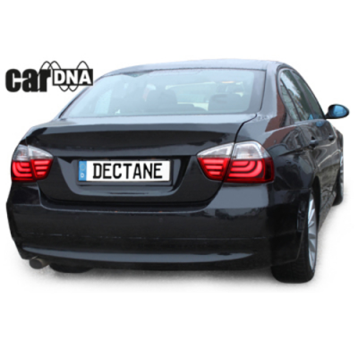 Pilotos Led Bmw E90 3er Lim. 05-08_Rojo/Crystal