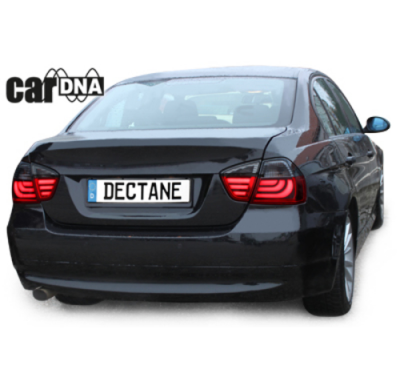 Pilotos Led Bmw E90 3er Lim. 05-08_Rojo/Crystal