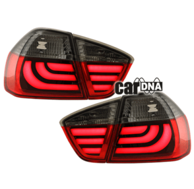 Pilotos Led Bmw E90 3er Lim. 05-08_Rojo/Crystal