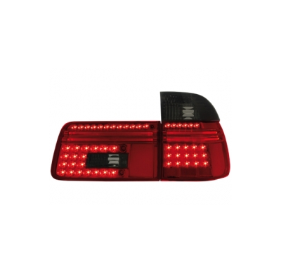Pilotos Led Bmw E39 Touring 97-04_ Rojo/Ahumado