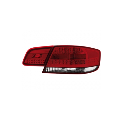 Pilotos Led Bmw E92 Coupé 2d 07-09_ Rojo/Crystal