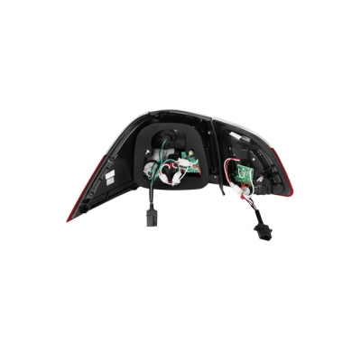 Pilotos Led Bmw E61 Touring 04-10_ Rojo/Crystal