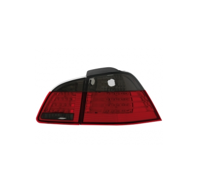 Pilotos Led Bmw E61 Touring 04-10_ Rojo/Ahumado