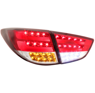 Pilotos Led Hyundai Ix35_2010+_ Rojo/Clear