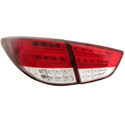 Pilotos Led Hyundai Ix35_2010+_ Rojo/Clear