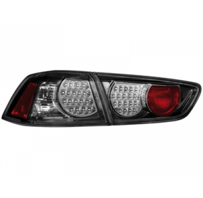 Pilotos Traseros Led Mitsubishi Lancer 08+ _Negro