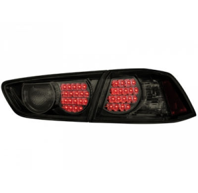 Pilotos Traseros Led Mitsubishi Lancer 08+ _Negro/Ahumado
