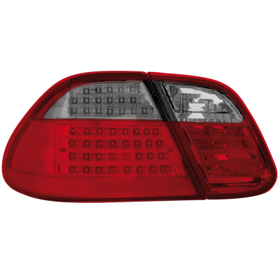 Pilotos Traseros Led Mercedes Benz Clk W208 06.97-02_Ahumado/Rojo