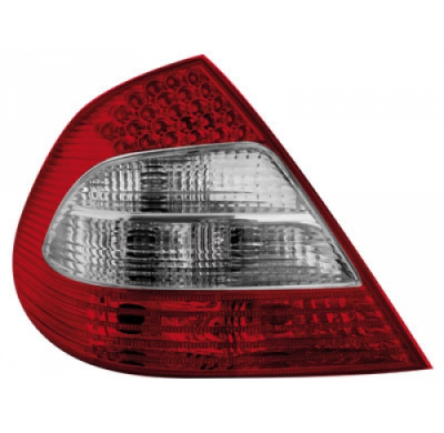 Pilotos Traseros Led Mercedes Benz E W211 Limousine_Rojo/Crystal