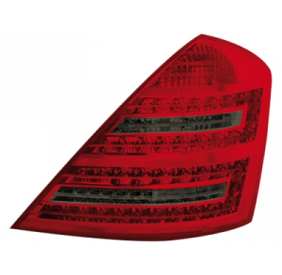 Pilotos Traseros Led Mercedes Benz S W221 Limousine_Rojo/Ahumado