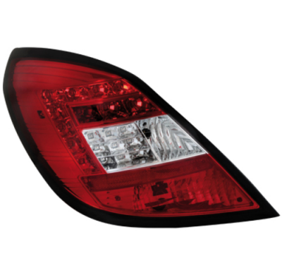 Pilotos Traseros Led Opel Corsa D 06-08 5d_Rojo/Clear