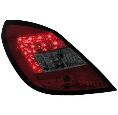 Pilotos Traseros Led Opel Corsa D 06-08 5d_Rojo/Ahumado