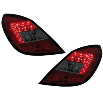 Pilotos Traseros Led Opel Corsa D 06-08 5d_Rojo/Ahumado