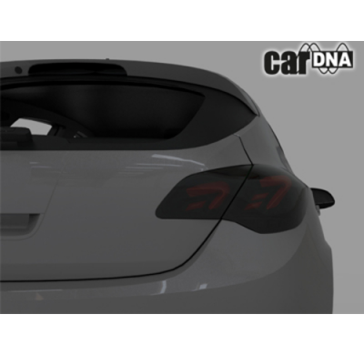 Pilotos Led Opel Astra J Lightbar_Negro/Ahumado