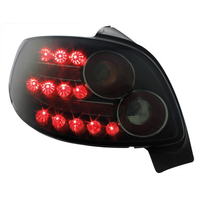 Pilotos Led Peugeot 206 98-09_Negro