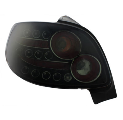 Pilotos Led Peugeot 206 98-09_Negro