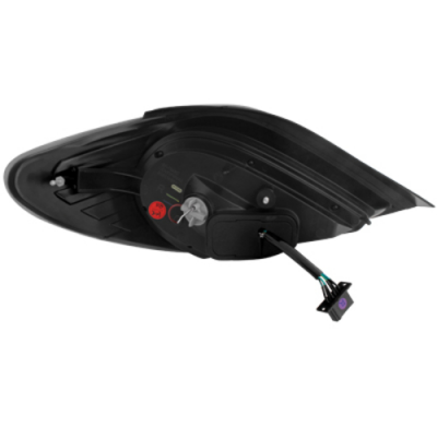 Pilotos Traseros Led Peugeot 207 06+_Negro/Ahumado_Led Indicator