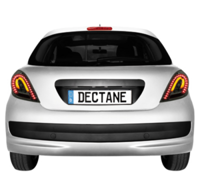 Pilotos Traseros Led Peugeot 207 06+_Ahumado_Led Indicator