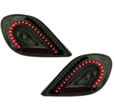Pilotos Traseros Led Peugeot 207 06+_Ahumado_Led Indicator