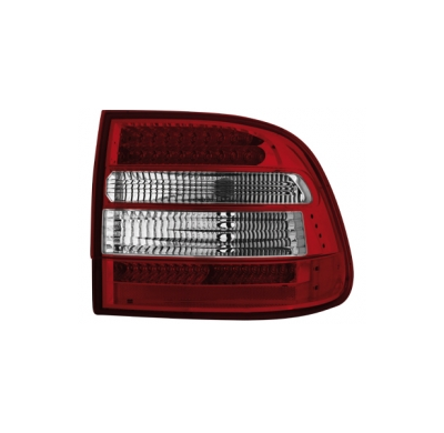 Pilotos Led Porsche Cayenne 03-07_Rojo/Crystal