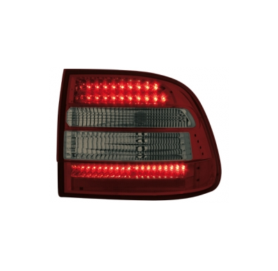 Pilotos Led Porsche Cayenne 03-07_Rojo/Ahumado