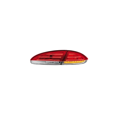 Pilotos Led Seat Leon 05-09 _Rojo/Crystal_Led Indicator