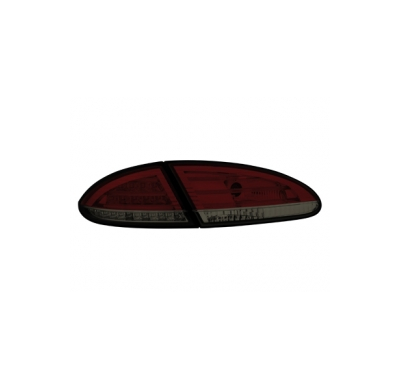 Pilotos Led Seat Leon 05-09 _ 1p _ Rojo/Ahumado