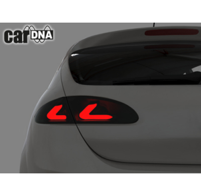 Pilotos Led Seat Leon Lightbar 05-09 1p_Negro/Ahumado