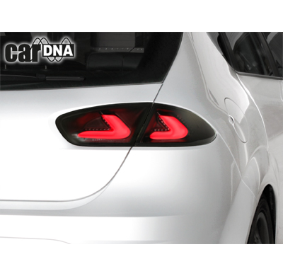 Pilotos Led Seat Leon Lightbar 09+ 1p1_Negro/Ahumado