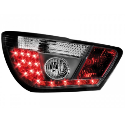 Pilotos Traseros Led Seat Ibiza 6j 04.08+ _ Negro