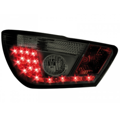 Pilotos Traseros Led Seat Ibiza 6j 04.08+ _ Negro/Ahumado