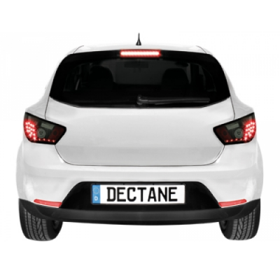 Pilotos Traseros Led Seat Ibiza 6j 04.08+ _ Negro/Ahumado