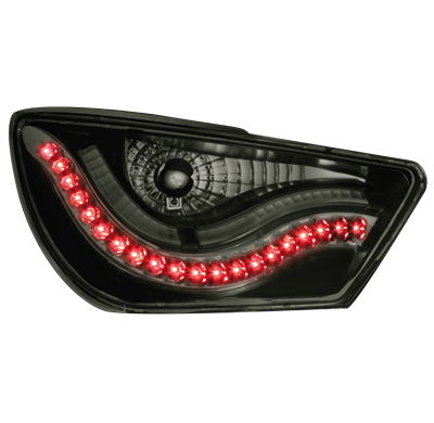 Pilotos Traseros Led Seat Ibiza 6j 04.08+ Negro/Ahumado