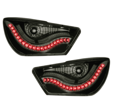 Pilotos Traseros Led Seat Ibiza 6j 04.08+ Negro/Ahumado
