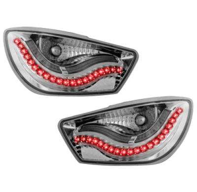 Pilotos Traseros Led Seat Ibiza 6j 04.08+ Crystal