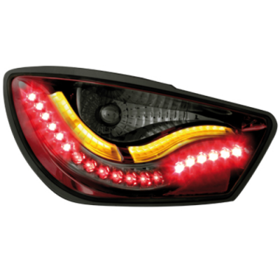 Pilotos Traseros Led Seat Ibiza 6j 04.08+ Rojo/Ahumado