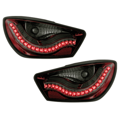 Pilotos Traseros Led Seat Ibiza 6j 04.08+ Rojo/Ahumado