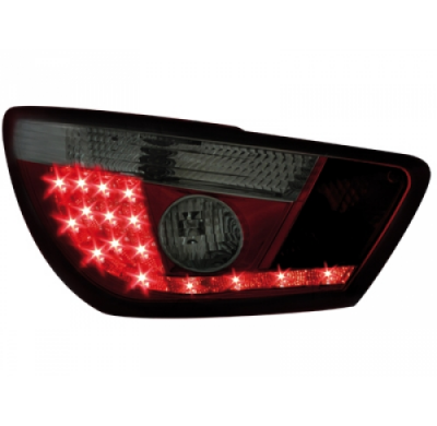 Pilotos Traseros Led Seat Ibiza 6j 04.08+ _ Rojo/Ahumado