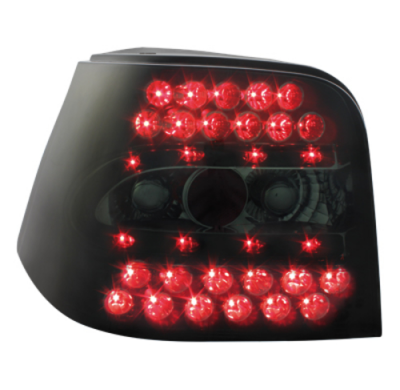 Pilotos Led Vw Golf Iv 97-04_Negro