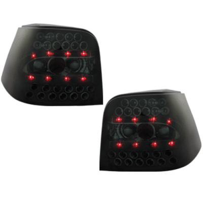 Pilotos Led Vw Golf Iv 97-04_Negro