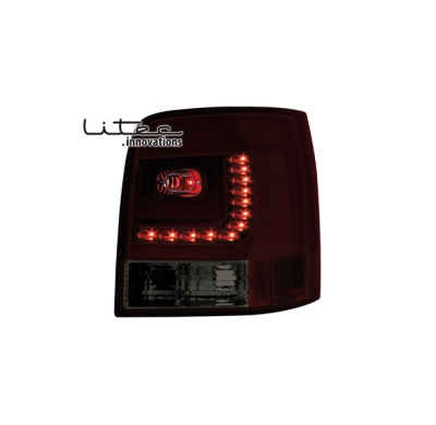 Pilotos Led Vw Passat 3b/G 97-05 _ Rojo/Smoke