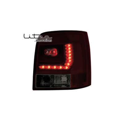 Pilotos Led Vw Passat 3b/G 97-05 _ Rojo/Smoke