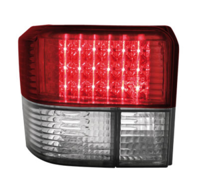 Pilotos Traseros Led Vw T4 90-03_Crystal/Rojo