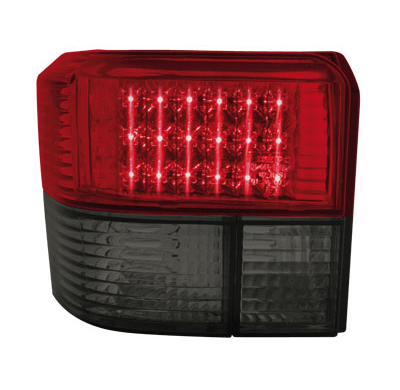 Pilotos Traseros Led Vw T4 90-03_Ahumado/Rojo