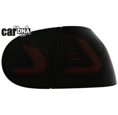 Pilotos Led Vw Golf V 03-09 Lightbar_Negro/Ahumado