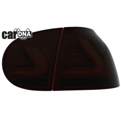 Pilotos Led Vw Golf V 03-09 Lightbar_Rojo/Ahumado
