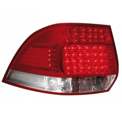 Pilotos Traseros Led Vw Golf Variant V 03-07/ Vi 08+_ Rojo/Cryst