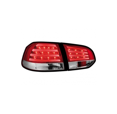 Pilotos Led Vw Golf Vi _Rojo/Crystal