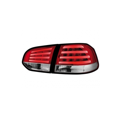 Pilotos Led Vw Golf Vi _Rojo/Crystal
